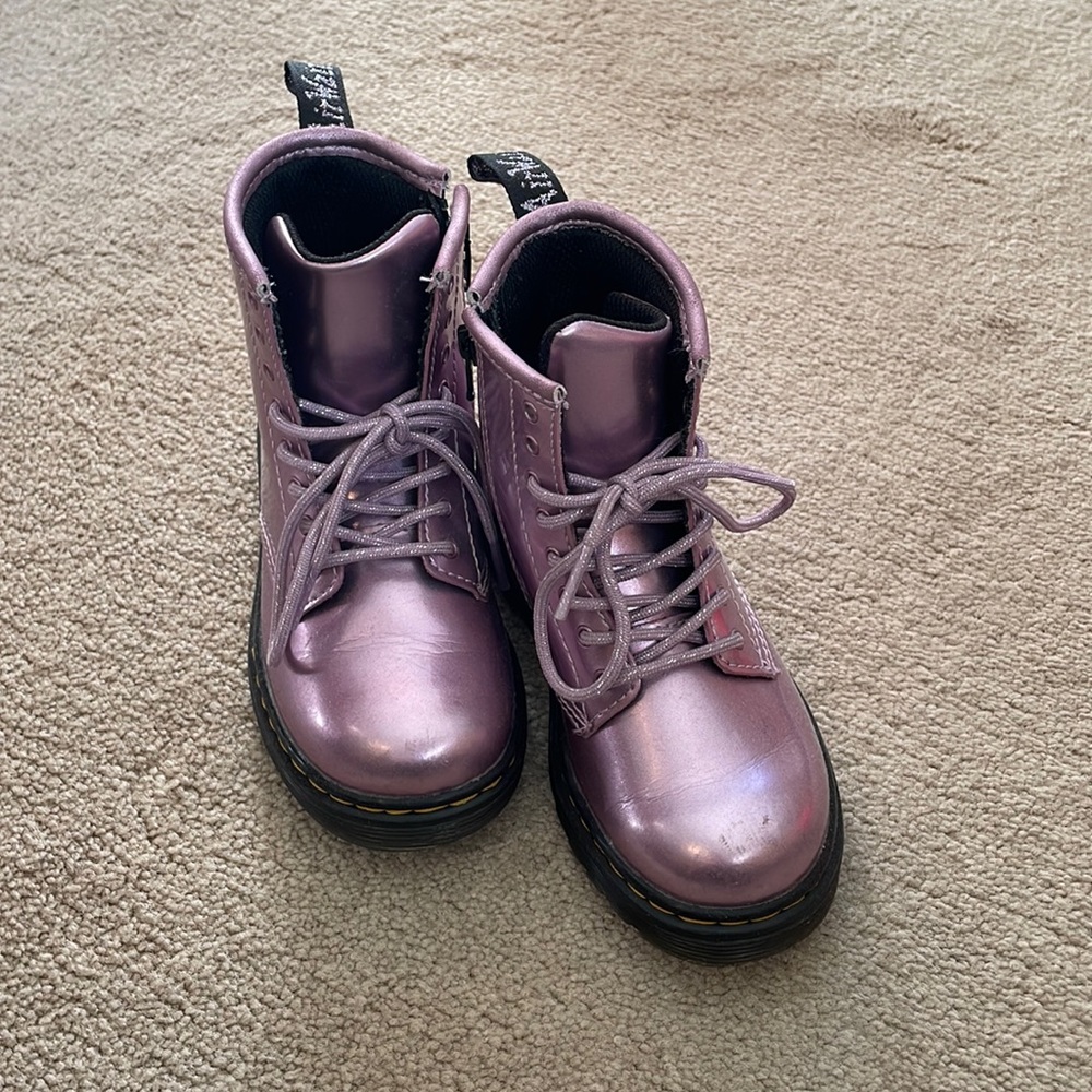 Toddler 10 purple Dr. Martens